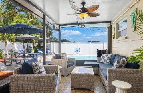 South Pinellas Community Council Casa | Seminole Shores Private Pool Outdoor Games Wifi