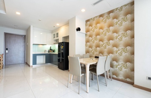 Hang Xanh Apartamento | [SENS HOUSE]Highfloor Modern 2BR Apt@P6B -Free Gym