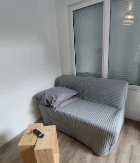 Saint-Etienne-du-Rouvray Apartamento | SER4 studio avec WIFI et Parking à Saint-Etienne-Du-Rouvray