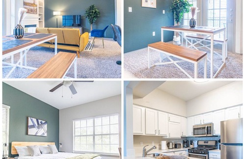 Wells Branch Apartamento | Peaceful 1BR King Suite | Pool, Parking + Gym A