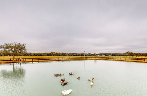 Blessing Casa | Serene farm stay with a pond, spacious porch