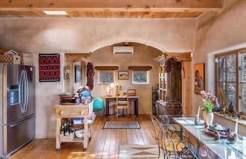 Canoncito Casa | Santa Fe histórico y sereno: vistas al atardecer