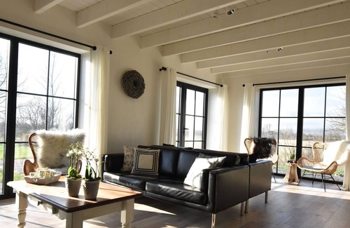 Nieuwvliet Casa | Serena casa de vacaciones en Nieuwvliet con jardín