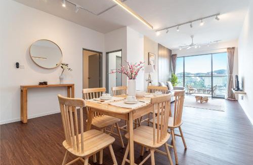 Brinchang Apartamento | Serene Japandi Family Retreat 2-7pax &Sunrise View