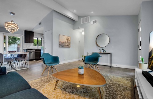 Cathedral City Cove Casa | Serene Majestic Views & Walkable to Virtually All!
