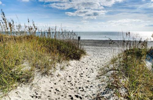 Yaupon Beach Casa | Serene Oak Island Home with Private Saltwater Pool!