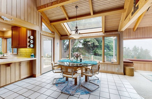 Sea Ranch Casa | Serene, ocean view, hillside home w/grill + shared pool, sauna, tennis courts