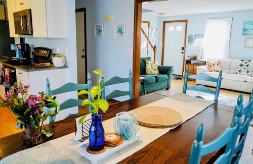 Hyannis Casa | Serene Waterfront Cottage with Private Dock, Walk to Beaches, Golf, Cafe & Shops