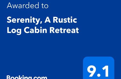 Sevierville Casa | Serenity, A Rustic Log Cabin Retreat