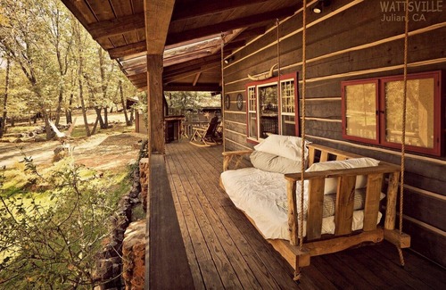 Julian Cabina | Serenity in the Woods - Beautiful Log Cabin on 2 acres with AC & WiFi & Xbox