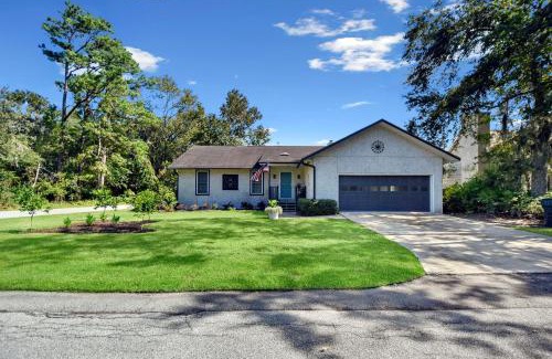 Saint Simons Island Casa | Serenity Lake Cottage