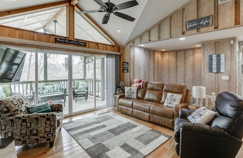 Flowery Branch Casa | Serenity-on-the-Lake with Dock