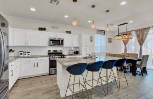 North Las Vegas Casa | Serenity Retreat: 3BR, Heated Pool, Parking