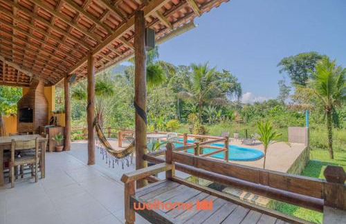 Mambucaba Casa | Seu refúgio com piscina, área verde e Churrasqueira