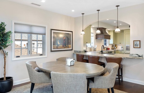 Seal Beach Casa | Seventh & Shore | Stylish Seal Beach Home w/ Elevator, Fireplace + Bold Design