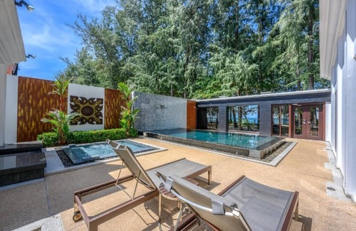 Mai Khao Villa | Villa de un dormitorio frente a la playa con piscina
