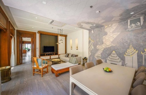 Mai Khao Villa | Villa de dos dormitorios frente a la playa con piscina