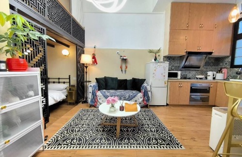 Huaihai Road Commercial Area Cama Y Desayuno | Shanghai Hills & Zinn Happy Family Bnb