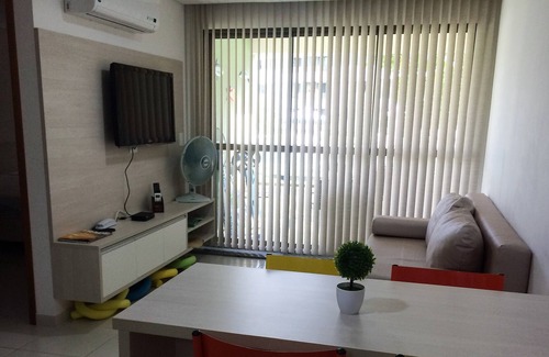 Praia dos Carneiros Apartamento | Ovejas Beach Resort - Piso super completo para hasta 6 personas