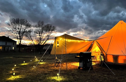 Mount Jackson Apartamento | Shenandoah Valley Glamping. Amazing views. Farm
