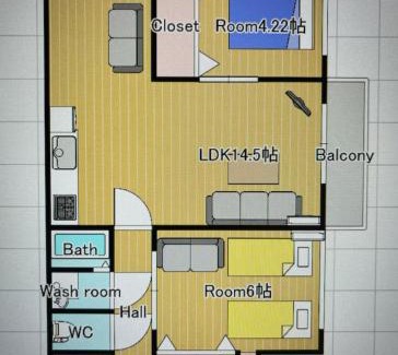 Kawaguchi Apartamento | Shine house