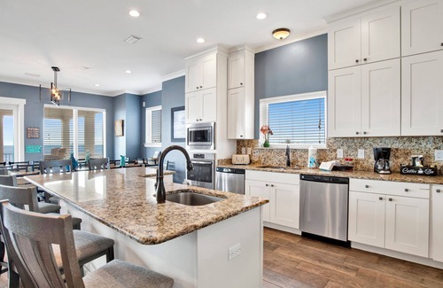 Southpointe Casa | Shipwrecked - Pet-Friendly, Beachfront w/ Private Heated Pool & Elevator