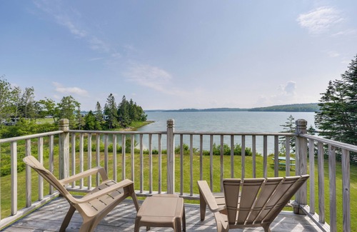 East Sullivan Cabaña | Shorefront House w/ Views, 14 Mi to Acadia NP