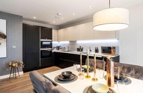 Stratford Apartamento | Showroom Splendour, Luxe London Elegance