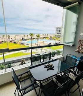 Lamharza Essahel Apartamento | Sidi Rahal Front mer, piscine & accès direct plage
