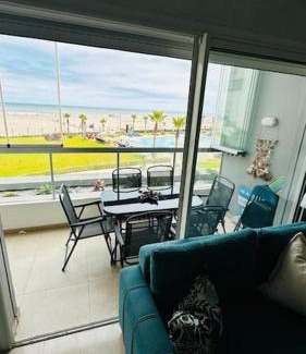 Lamharza Essahel Apartamento | Sidi Rahal Front mer, piscine & accès direct plage