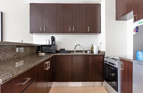 Khalifa City Apartamento | Silkhaus Elite 1BDR Next to Golf Course & Club