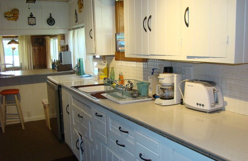 Silver Lake Cabaña | Silver Lake IN cottage sleeps 9. Two full baths. Water sports, games, and movies