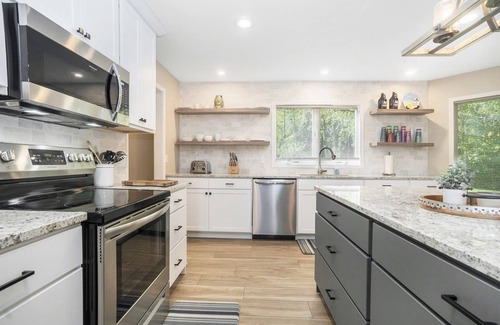 Saugatuck Casa | Silver Lake Retreat: Swimming Pool, Private Beach, Fire Pit, Spacious Home