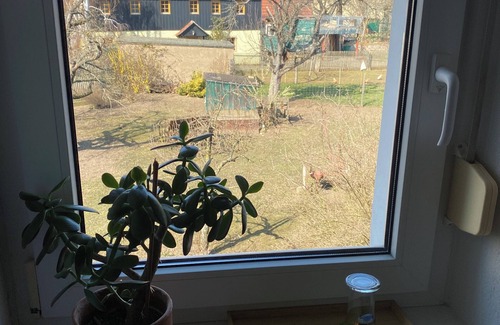 Cossebaude Condominio | Single room with bathroom and shared kitchen at HOFGOHLIS