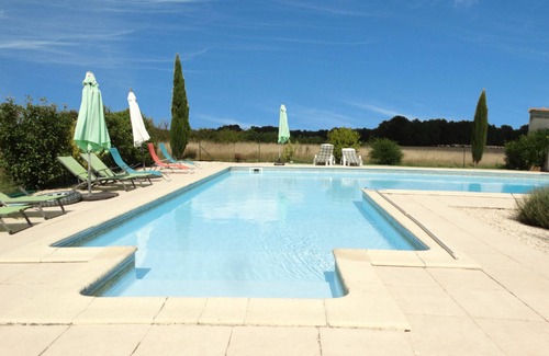 Lorignac Cabaña | Casa rural de 1 sola planta 5 personas wifi de 3 habitaciones piscina de verano