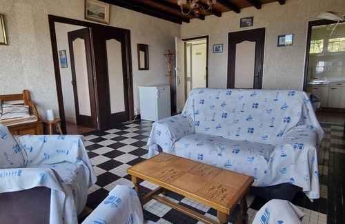 Concarneau Casa | casa de una sola planta con vistas al mar Cabellou - jardín muy bonito