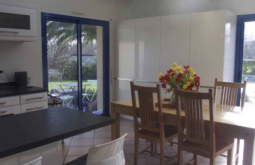 Fouesnant Casa | single-storey house, secure swimming pool, 1 km from the sea