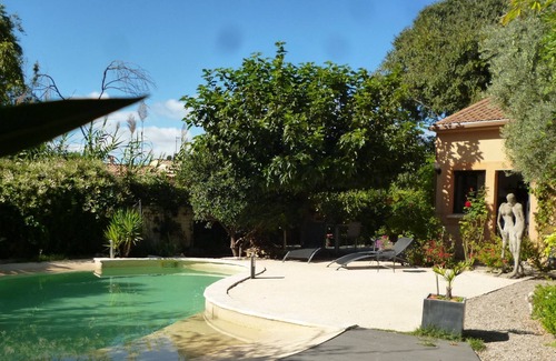 Aiguelongue Villa | villa de una planta en Montpellier con jardín y piscina ajardinada, 4 personas