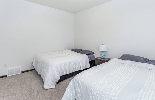 Fargo Casa | Single story, accessible home! Quiet location with patio out back!