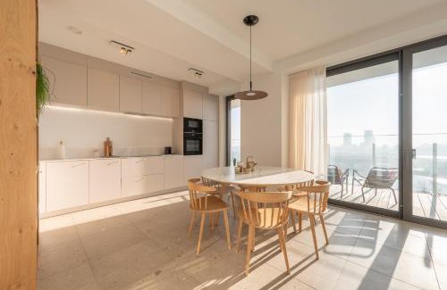 Ostend Apartamento | Sixt Haven, panoramisch appartement Oosteroever, Oostende
