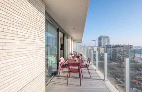 Ostend Apartamento | Sixt Haven, panoramisch appartement Oosteroever, Oostende