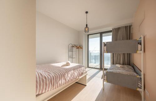 Ostend Apartamento | Sixt Haven, panoramisch appartement Oosteroever, Oostende