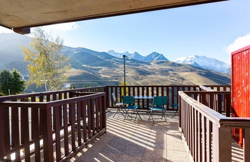 Germ Apartamento | Nuevo apartamento para 8 personas en Peyragudes con terraza y parking gratuito