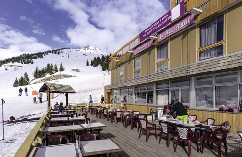 Orcieres-Merlette Apartamento | Resort center, view mountain, tv, ski locker, 25-30m², Orcières Merlette 1850