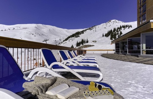 Orcieres-Merlette Apartamento | Resort center, view mountain, tv, ski locker, 25-30m², Orcières Merlette 1850