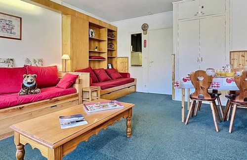 Tignes le Lac Apartamento | Estudio a pie de pistas para 4, cerca de tiendas y balcón sur en Tignes