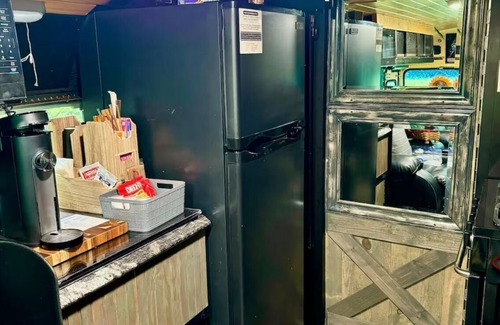Orrin Casa | Skoolie Stay on small Ranch w/ seasonal private Hot Tub