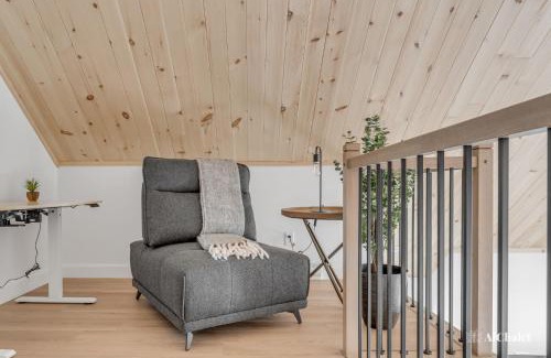 Pont-Rouge Chalet De Esquí | Skova - Nordic Harmony - Spa & Forest View