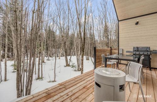Pont-Rouge Chalet De Esquí | Skova - Nordic Harmony - Spa & Forest View
