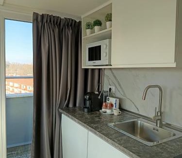 Lambrate Cama Y Desayuno | Sky View apartment with Swimming pool, AC, Wifi, M2